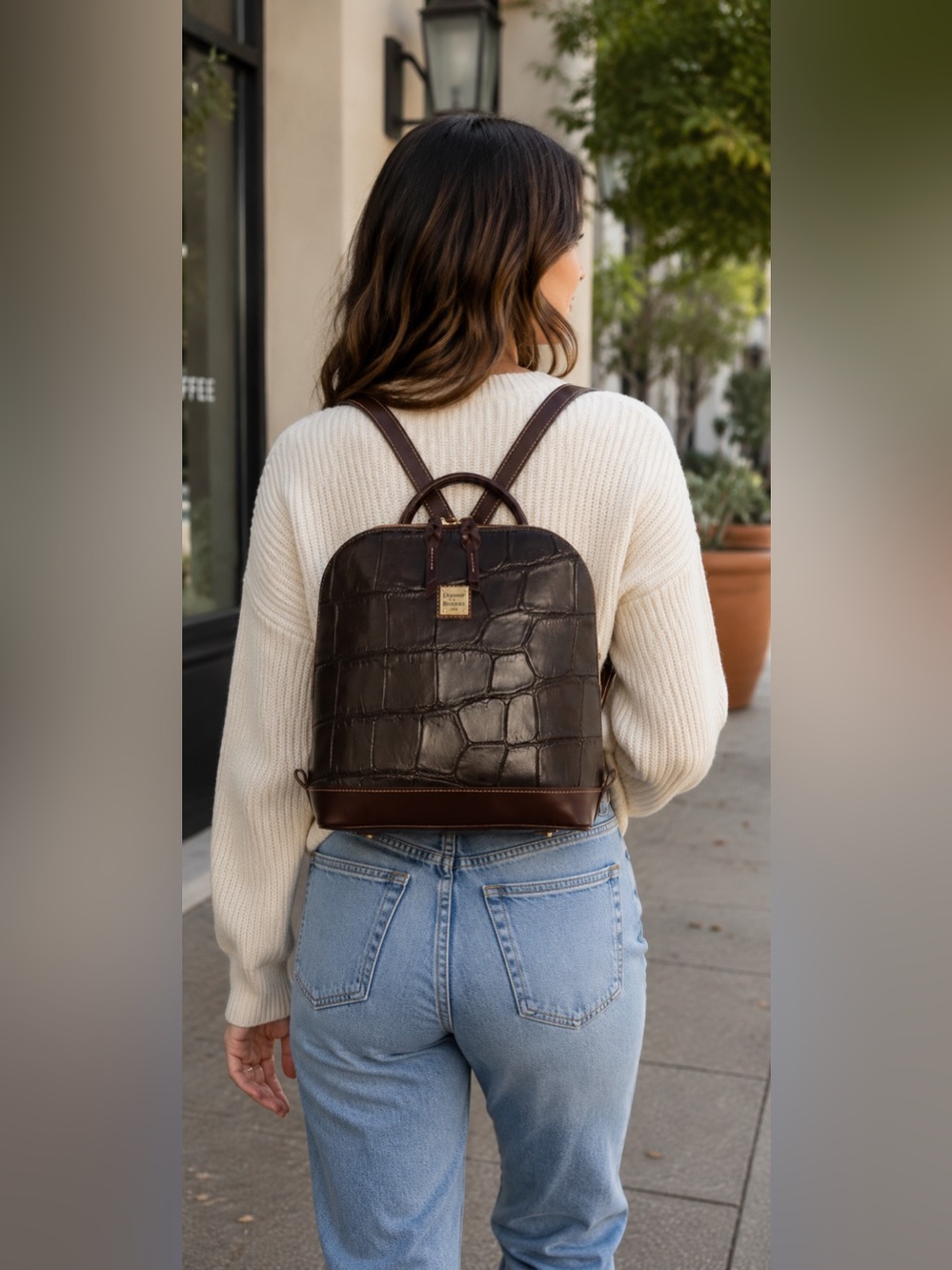 💕💕 New Dooney & Bourke Black and Brown Backpack